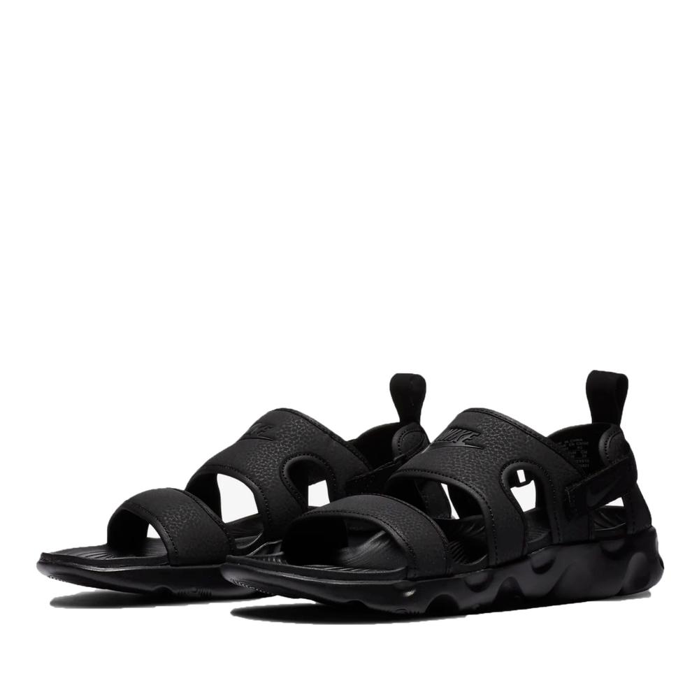 New! NIKE Women's Owaysis Sports Black Sandals Shoes Open-Toe Size 9 NWB